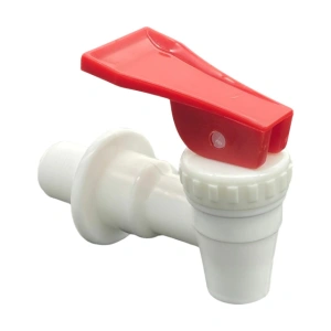 CANILLA DISPENSER MACHO ROJA