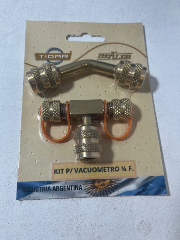 KIT PARA VACUOMETRO 1/4
